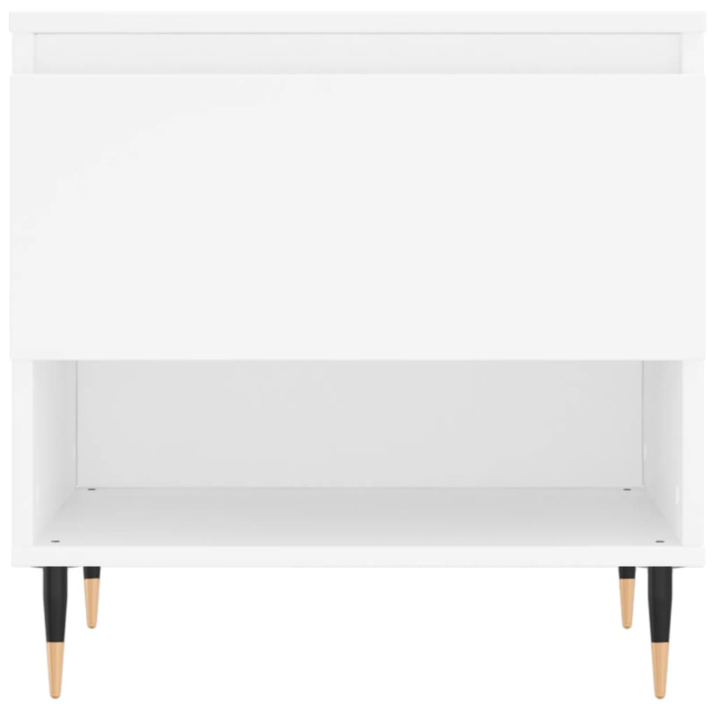vidaXL Coffee Table White 50x46x50 cm Engineered Wood