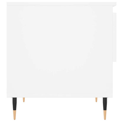 vidaXL Coffee Table White 50x46x50 cm Engineered Wood
