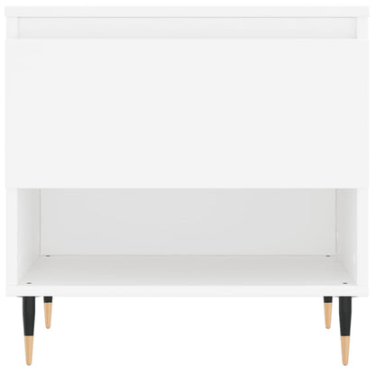 vidaXL Coffee Tables 2 pcs White 50x46x50 cm Engineered Wood