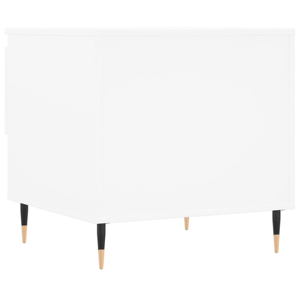 vidaXL Coffee Tables 2 pcs White 50x46x50 cm Engineered Wood