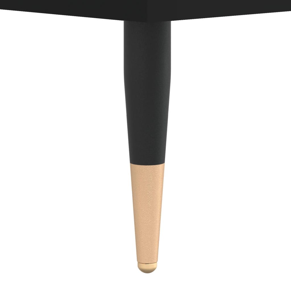vidaXL Coffee Table Black 50x46x50 cm Engineered Wood