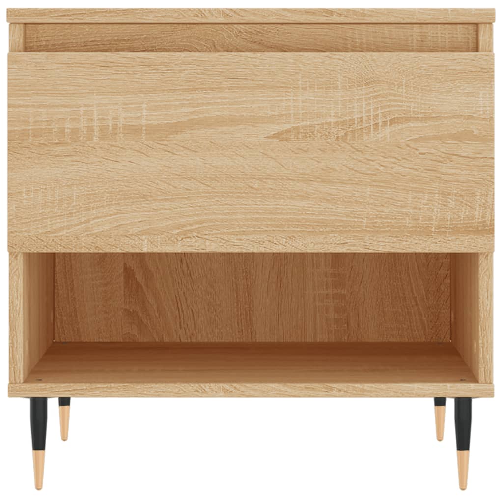 vidaXL Coffee Tables 2 pcs Sonoma Oak 50x46x50 cm Engineered Wood