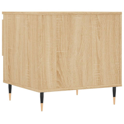 vidaXL Coffee Tables 2 pcs Sonoma Oak 50x46x50 cm Engineered Wood