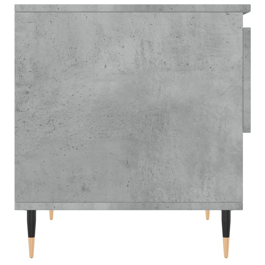 vidaXL Coffee Tables 2 pcs Concrete Grey 50x46x50 cm Engineered Wood