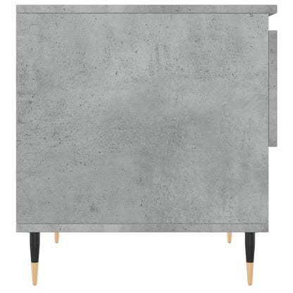 vidaXL Coffee Tables 2 pcs Concrete Grey 50x46x50 cm Engineered Wood