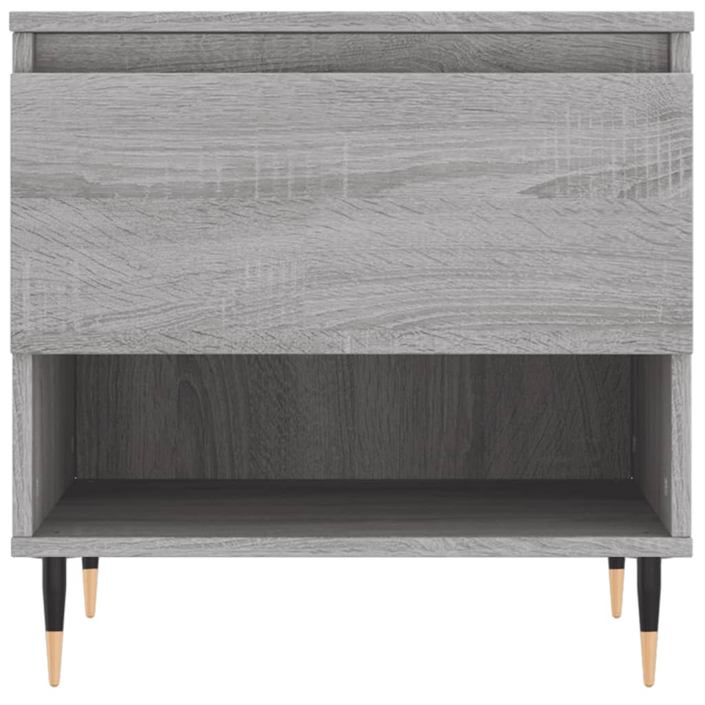 vidaXL Coffee Tables 2 pcs Grey Sonoma 50x46x50 cm Engineered Wood