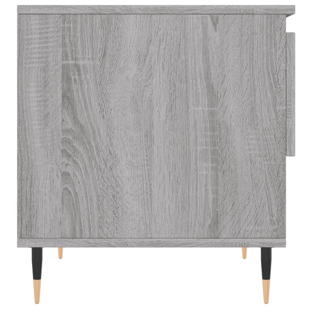 vidaXL Coffee Tables 2 pcs Grey Sonoma 50x46x50 cm Engineered Wood
