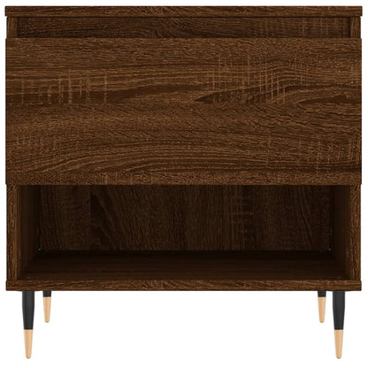 vidaXL Coffee Tables 2 pcs Brown Oak 50x46x50 cm Engineered Wood
