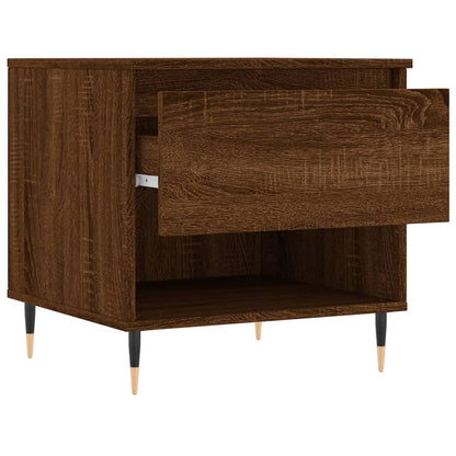 vidaXL Coffee Tables 2 pcs Brown Oak 50x46x50 cm Engineered Wood