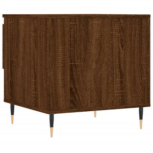 vidaXL Coffee Tables 2 pcs Brown Oak 50x46x50 cm Engineered Wood