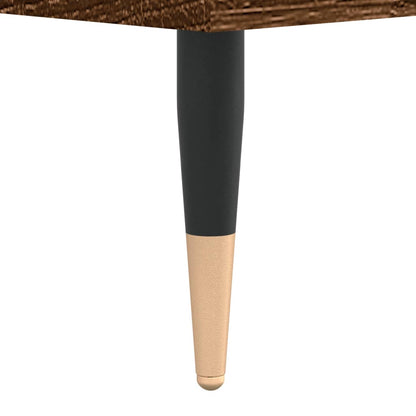 vidaXL Coffee Tables 2 pcs Brown Oak 50x46x50 cm Engineered Wood