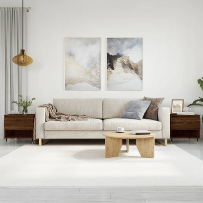 vidaXL Coffee Tables 2 pcs Brown Oak 50x46x50 cm Engineered Wood