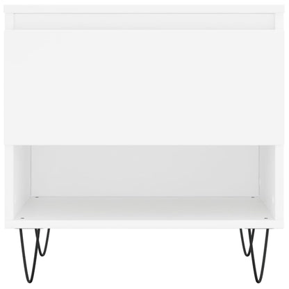 vidaXL Coffee Table White 50x46x50 cm Engineered Wood