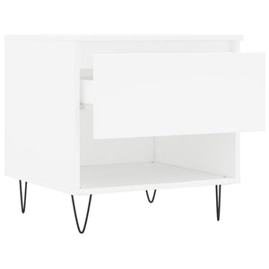vidaXL Coffee Table White 50x46x50 cm Engineered Wood