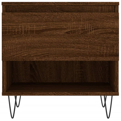 vidaXL Coffee Tables 2 pcs Brown Oak 50x46x50 cm Engineered Wood