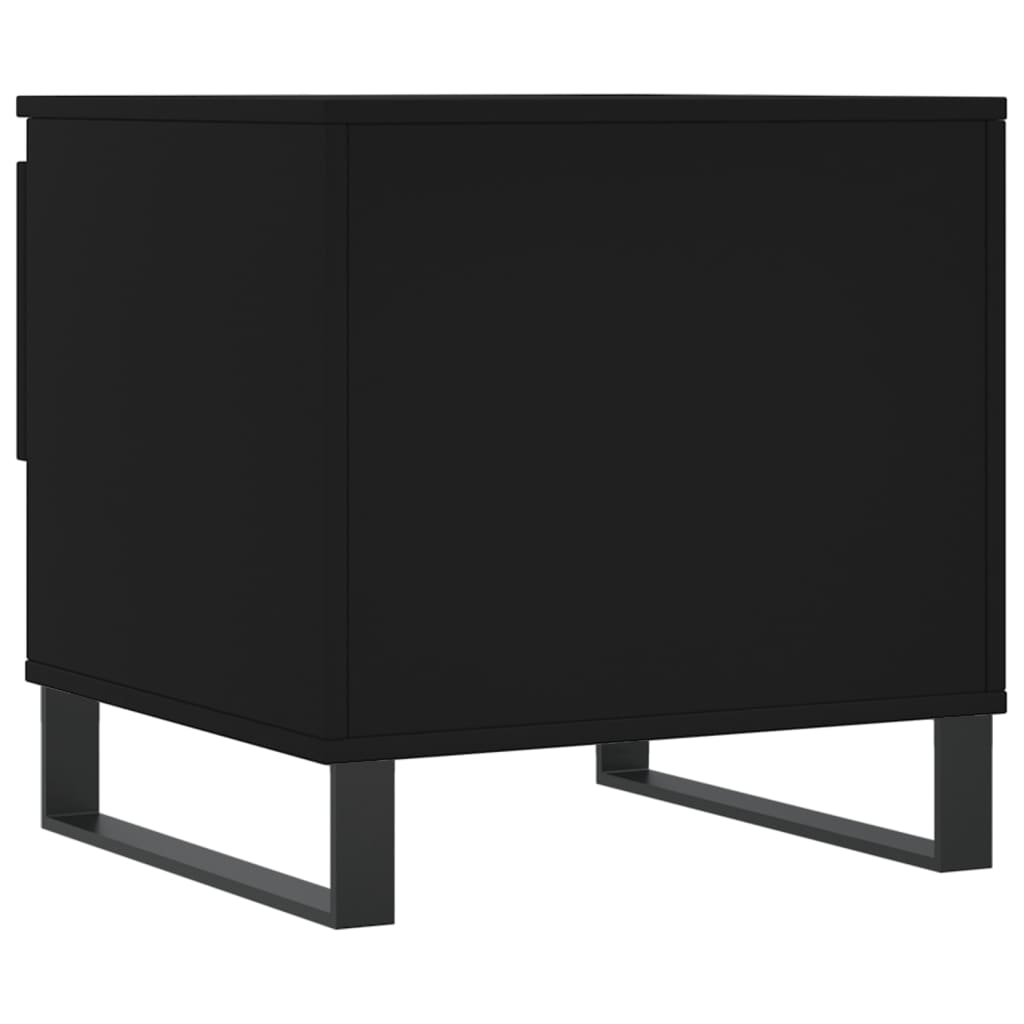 vidaXL Coffee Table Black 50x46x50 cm Engineered Wood