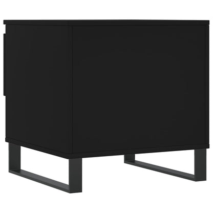 vidaXL Coffee Table Black 50x46x50 cm Engineered Wood