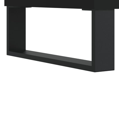 vidaXL Coffee Table Black 50x46x50 cm Engineered Wood