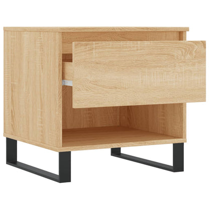 vidaXL Coffee Tables 2 pcs Sonoma Oak 50x46x50 cm Engineered Wood