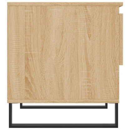 vidaXL Coffee Tables 2 pcs Sonoma Oak 50x46x50 cm Engineered Wood