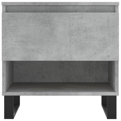 vidaXL Coffee Tables 2 pcs Concrete Grey 50x46x50 cm Engineered Wood