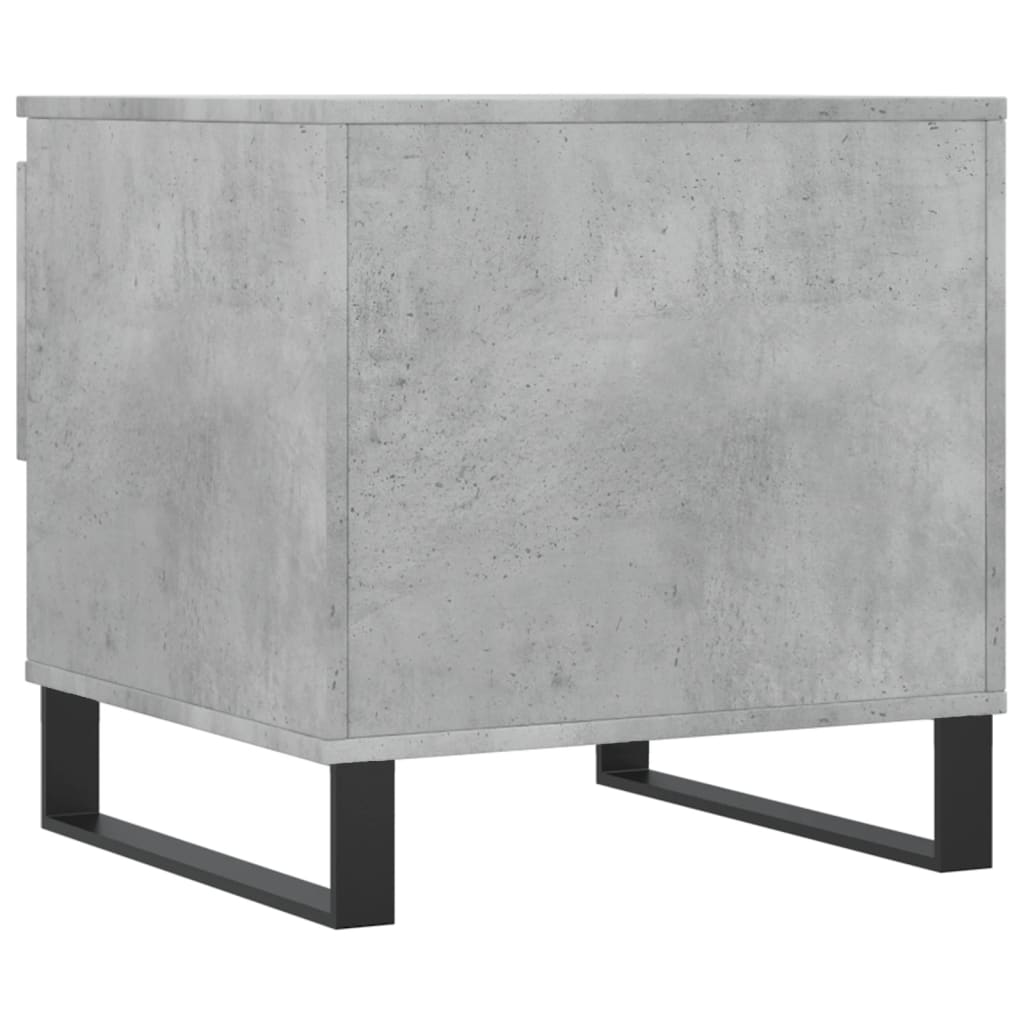 vidaXL Coffee Tables 2 pcs Concrete Grey 50x46x50 cm Engineered Wood
