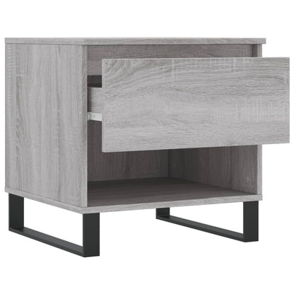 vidaXL Coffee Tables 2 pcs Grey Sonoma 50x46x50 cm Engineered Wood