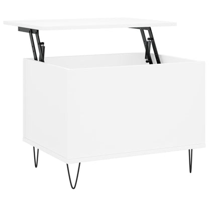 vidaXL Coffee Table White 60x44,5x45 cm Engineered Wood