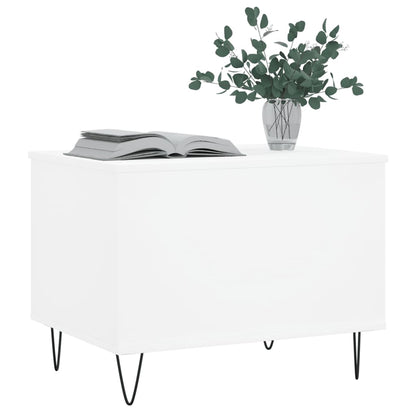 vidaXL Coffee Table White 60x44,5x45 cm Engineered Wood