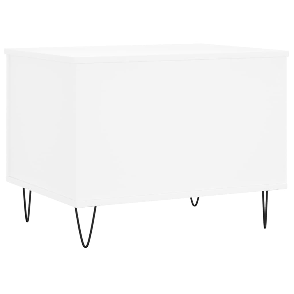 vidaXL Coffee Table White 60x44,5x45 cm Engineered Wood
