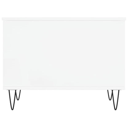vidaXL Coffee Table White 60x44.5x45 cm Engineered Wood