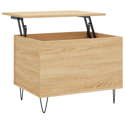 vidaXL Coffee Table Sonoma Oak 60x44,5x45 cm Engineered Wood