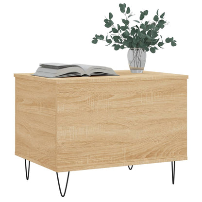 vidaXL Coffee Table Sonoma Oak 60x44,5x45 cm Engineered Wood