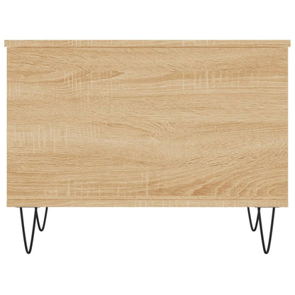 vidaXL Coffee Table Sonoma Oak 60x44,5x45 cm Engineered Wood