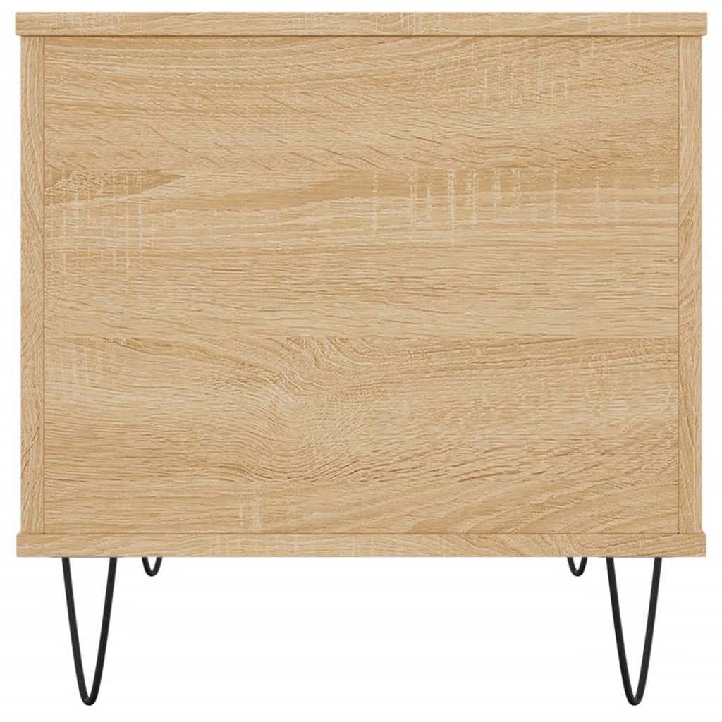 vidaXL Coffee Table Sonoma Oak 60x44.5x45 cm Engineered Wood