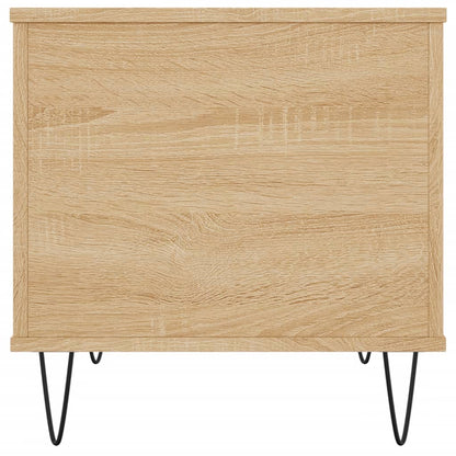 vidaXL Coffee Table Sonoma Oak 60x44.5x45 cm Engineered Wood