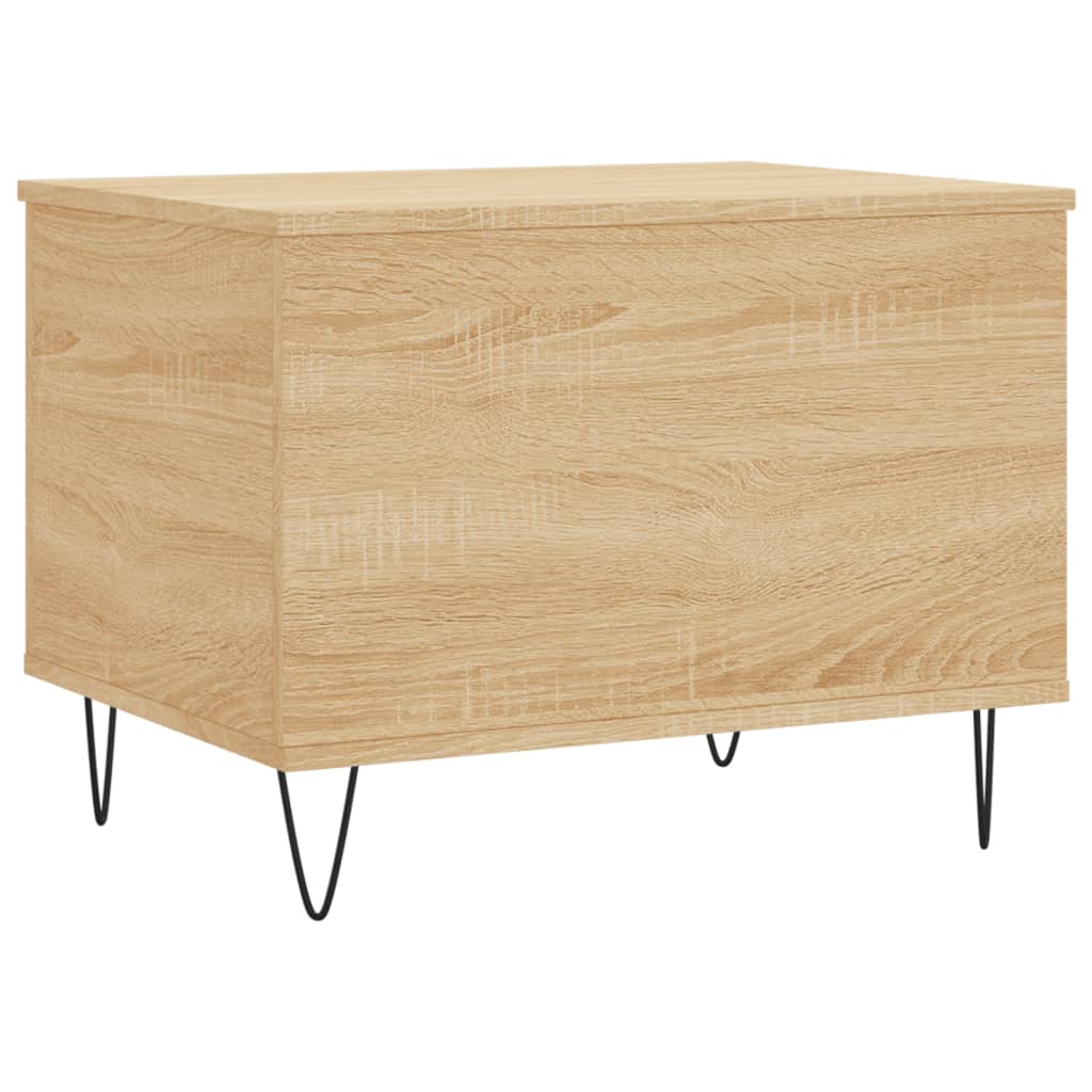 vidaXL Coffee Table Sonoma Oak 60x44.5x45 cm Engineered Wood