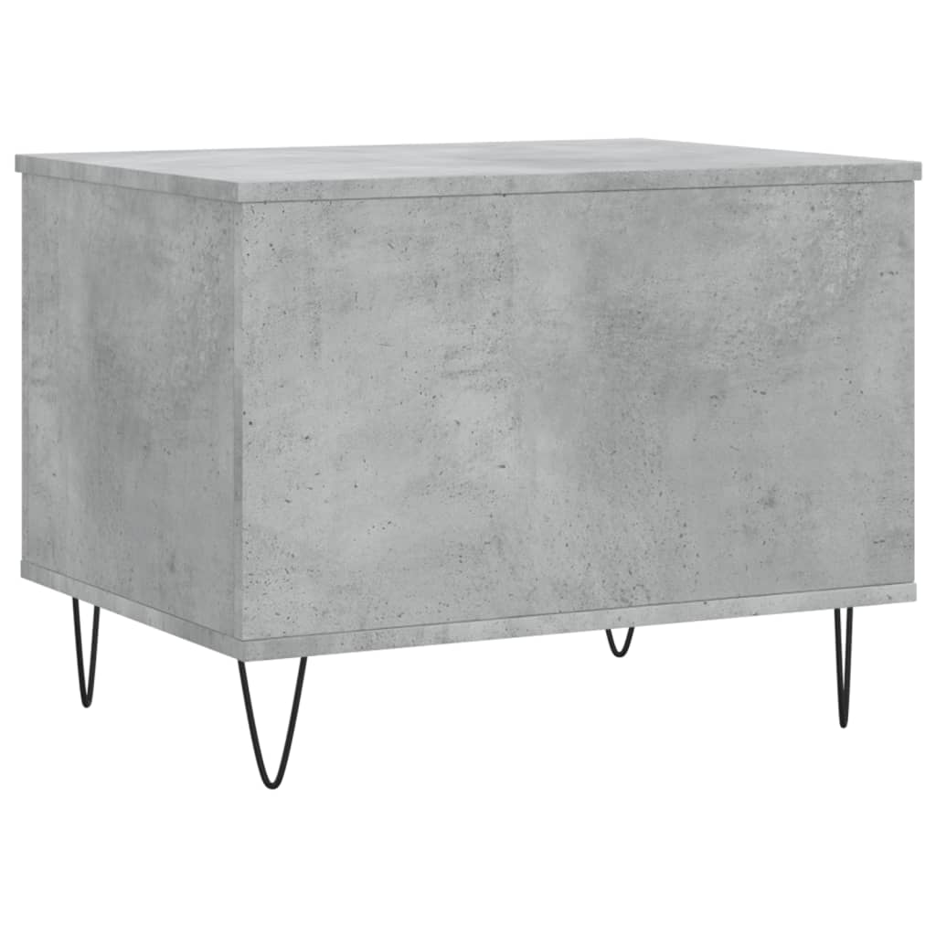 vidaXL Coffee Table Concrete Grey 60x44,5x45 cm Engineered Wood