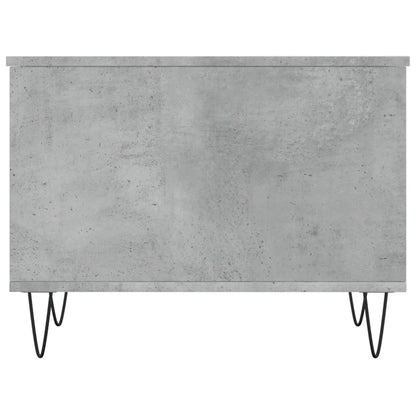 vidaXL Coffee Table Concrete Grey 60x44.5x45 cm Engineered Wood