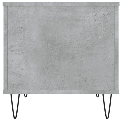 vidaXL Coffee Table Concrete Grey 60x44.5x45 cm Engineered Wood