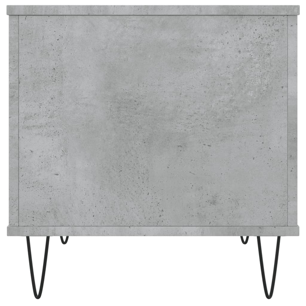 vidaXL Coffee Table Concrete Grey 60x44,5x45 cm Engineered Wood