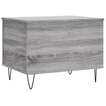 vidaXL Coffee Table Grey Sonoma 60x44,5x45 cm Engineered Wood