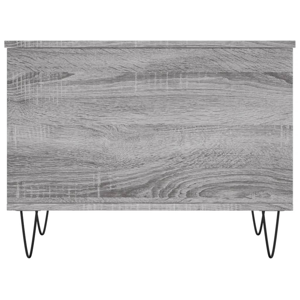 vidaXL Coffee Table Grey Sonoma 60x44,5x45 cm Engineered Wood