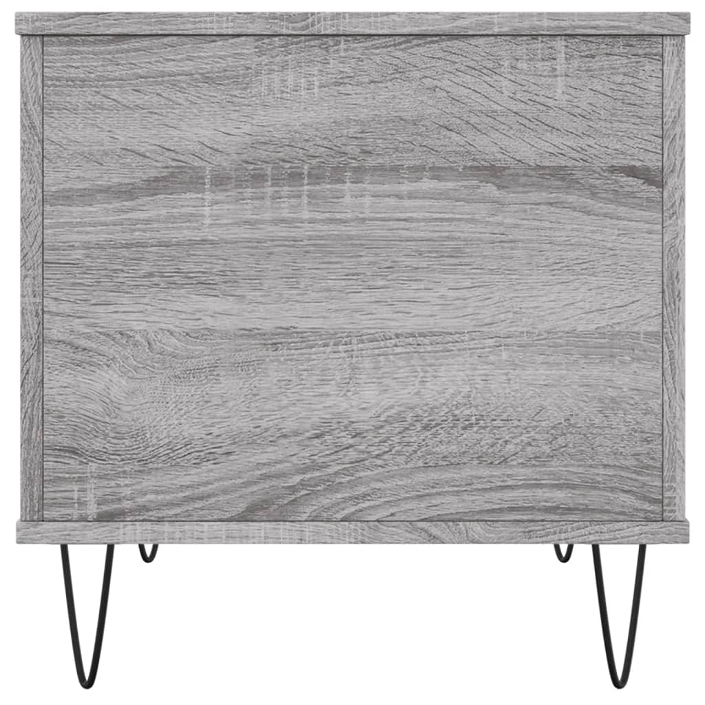 vidaXL Coffee Table Grey Sonoma 60x44,5x45 cm Engineered Wood