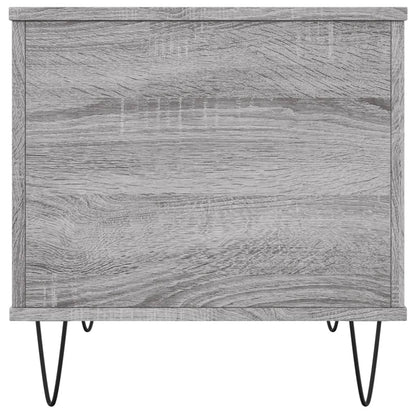 vidaXL Coffee Table Grey Sonoma 60x44,5x45 cm Engineered Wood