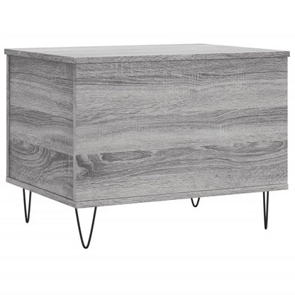 vidaXL Coffee Table Grey Sonoma 60x44,5x45 cm Engineered Wood