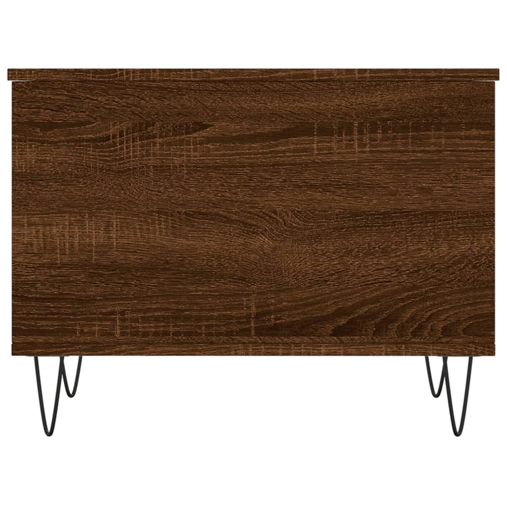 vidaXL Coffee Table Brown Oak 60x44.5x45 cm Engineered Wood