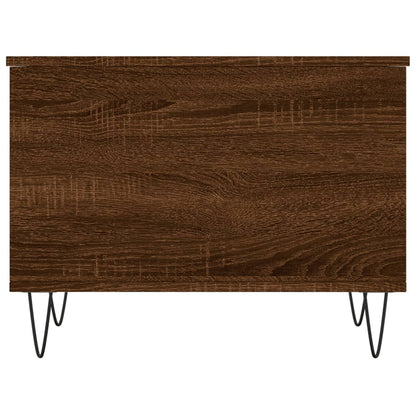 vidaXL Coffee Table Brown Oak 60x44.5x45 cm Engineered Wood