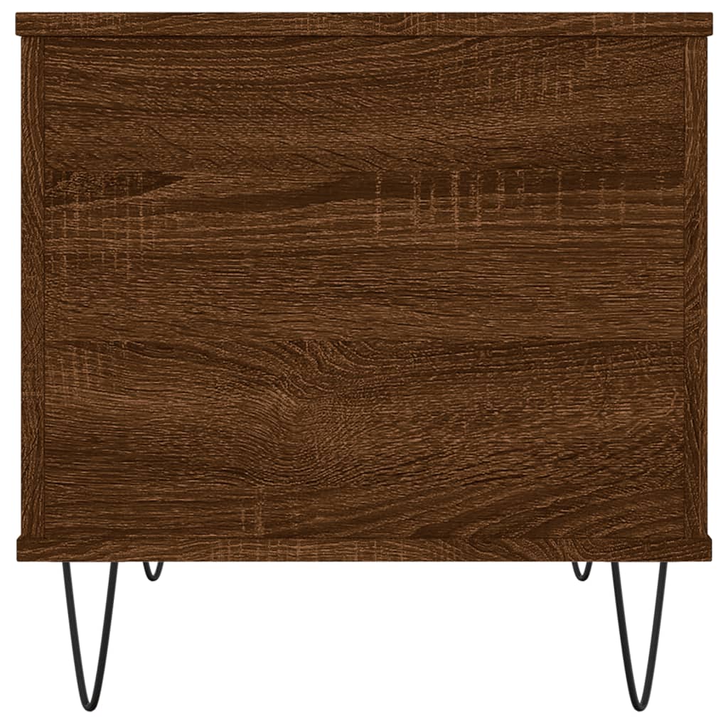 vidaXL Coffee Table Brown Oak 60x44.5x45 cm Engineered Wood