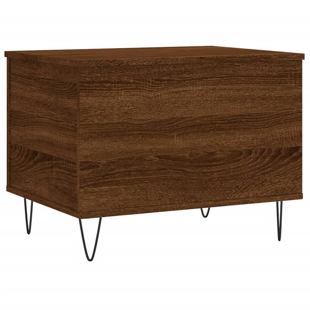 vidaXL Coffee Table Brown Oak 60x44.5x45 cm Engineered Wood